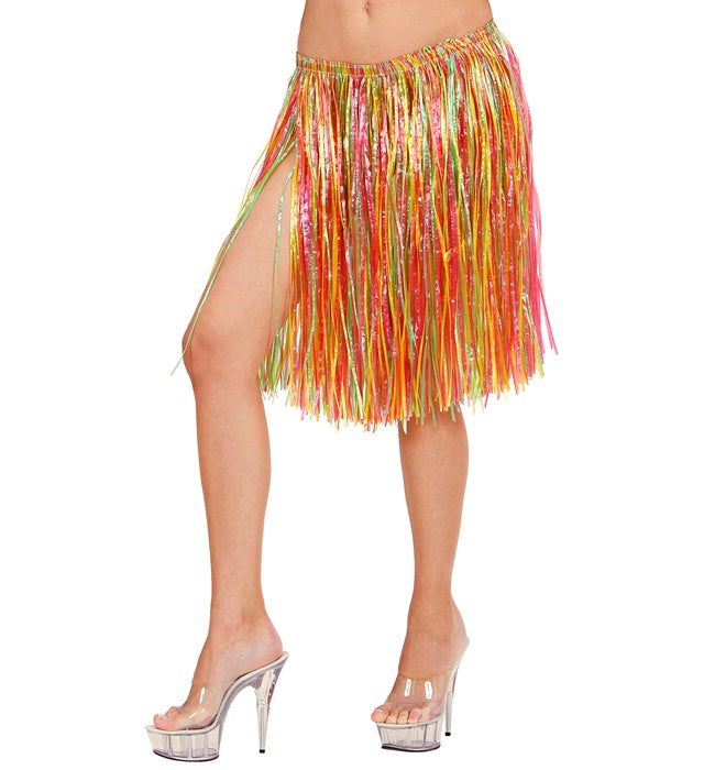 Multicolor Hula Skirt Abt. 55 Cm
