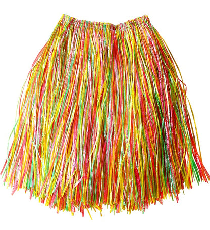 Multicolor Hula Skirt Abt. 55 Cm