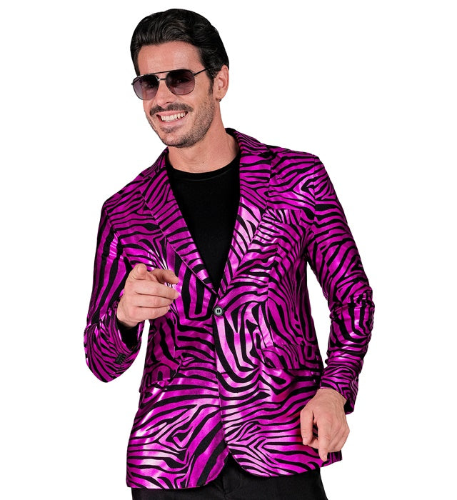 Pink Animalier Party Fashion Jacket  Jacket 