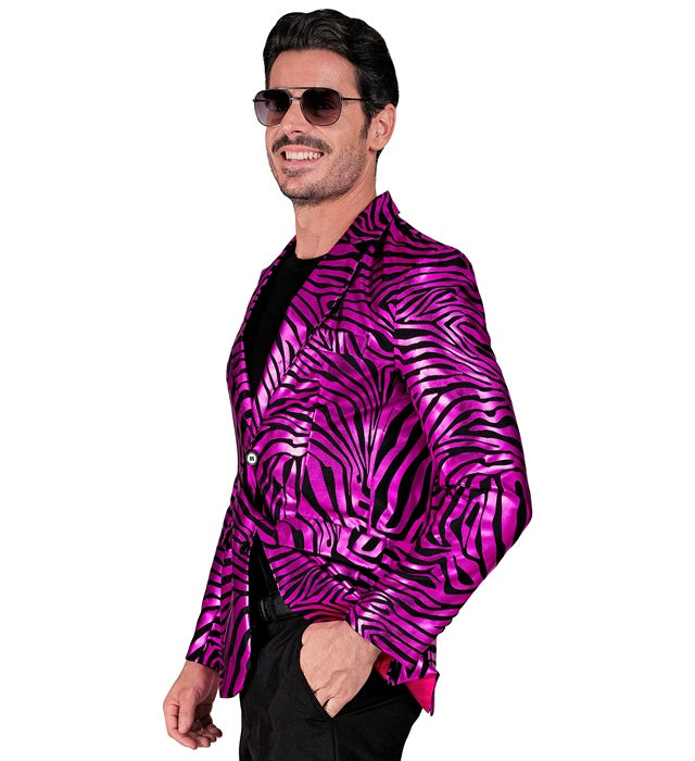 Pink Animalier Party Fashion Jacket  Jacket 