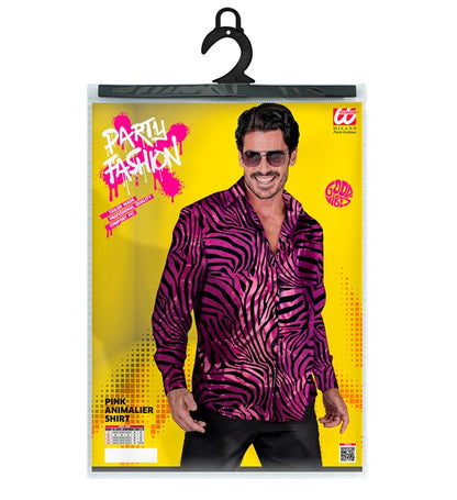 Pink Animalier Party Fashion Shirt  Shirt 