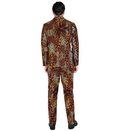 Leopard Animalier Party Fashion Suit  Jacket, Pants 