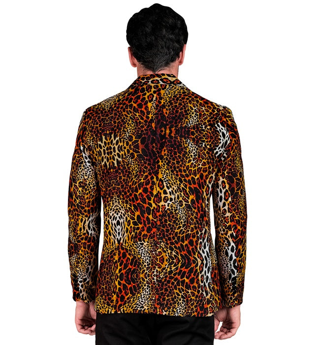 Leopard Animalier Party Fashion Jacket  Jacket 