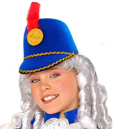 Blue Majorette Hat Felt