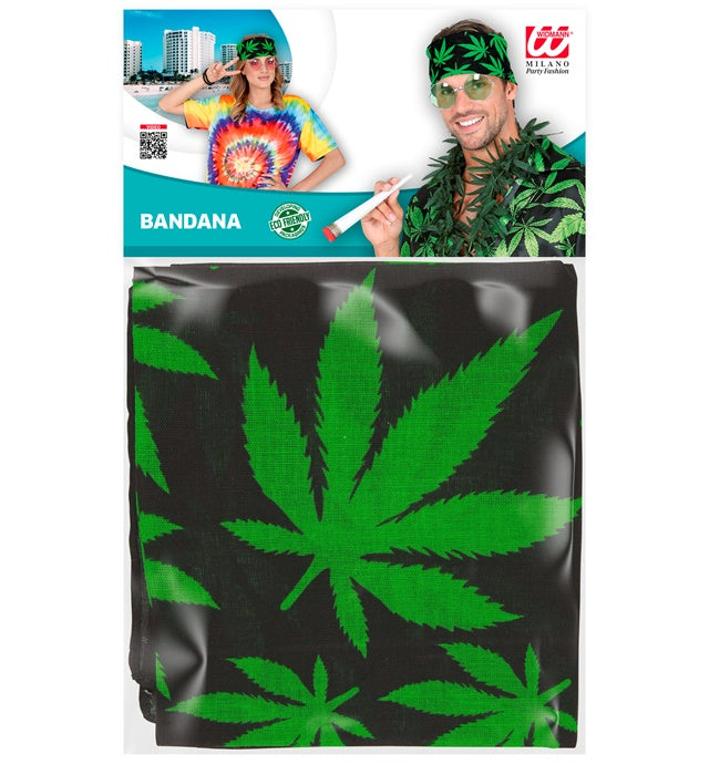 Ganja Bandana 55X55 Cm - 100% Cotton