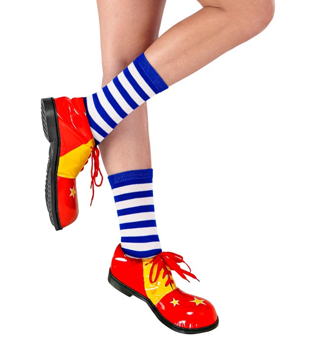 Striped Socks Blue-White