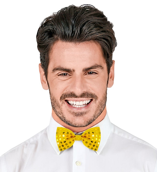 Sequin Bow Tie 4 Colors Ass.