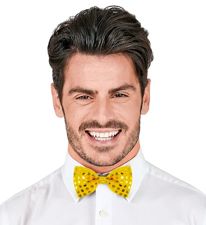 Sequin Bow Tie 4 Colors Ass.