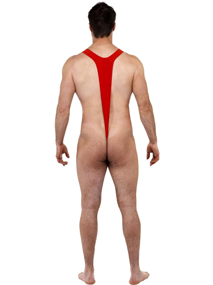Santa Kini Red White with Santa Face Xmas Party Costume 3