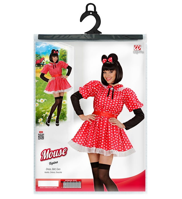 Mouse  Dress, Belt, Ears 
