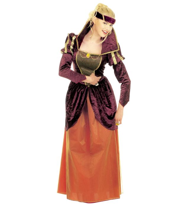 Medieval Queen  Dress, Headpiece 