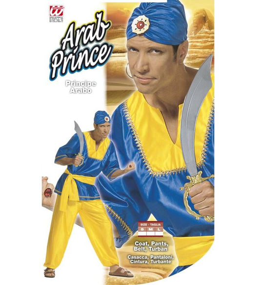 Arab Prince  Coat, Pants, Belt, Turban 