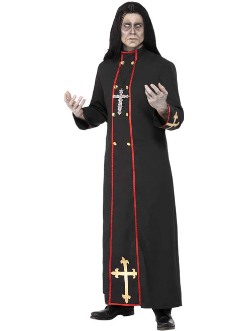 Minister Of Death Costume Adult Black Robe