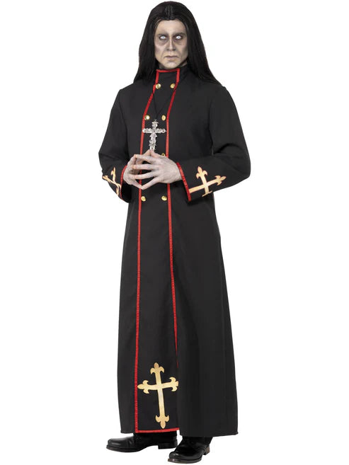 Minister Of Death Costume Adult Black Robe 1
