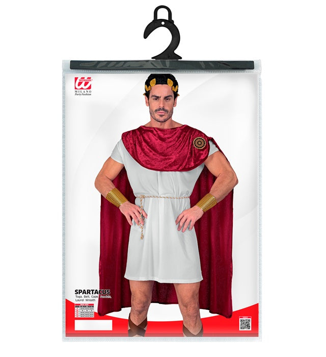 Spartacus  Tunic, Belt, Cape, Sandals, Laurel Headwreath 