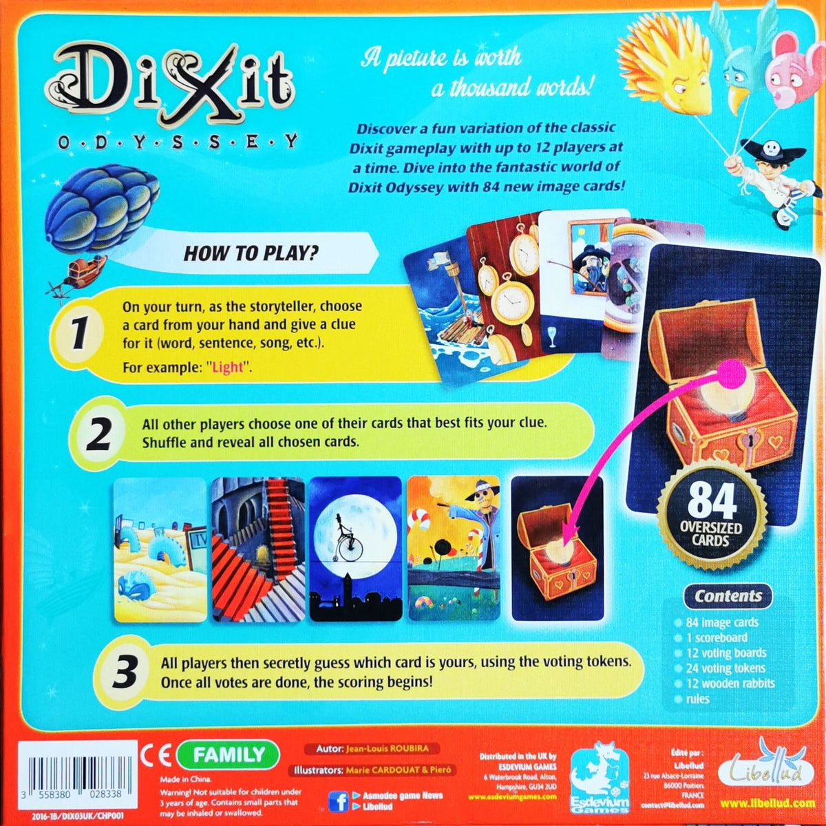 Dixit Odyssey 2024 Edition Board Game