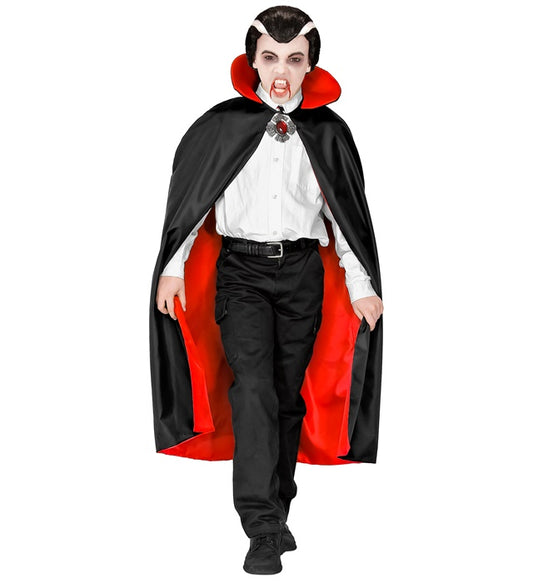Child Size Deluxe Lined Cape With Collar 115 Cm