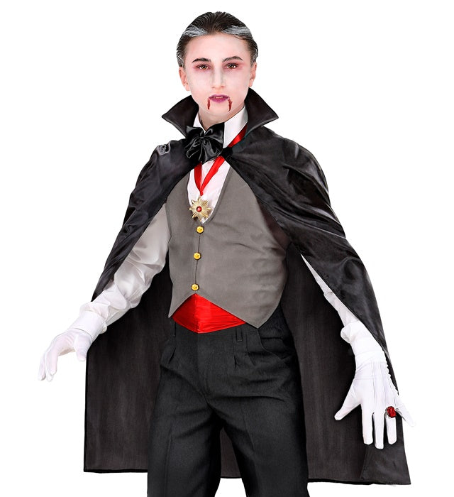 Child Size Black Cape 90 Cm