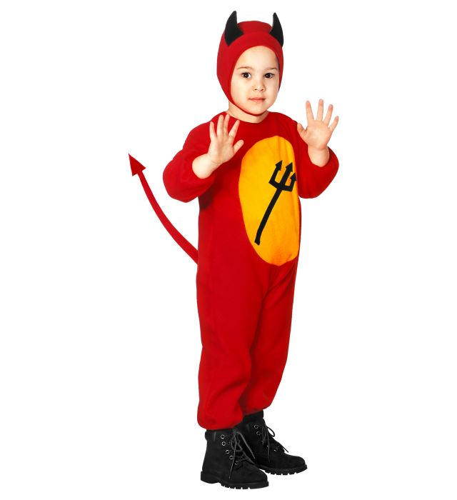 Devil  Jumpsuit, Headpiece 