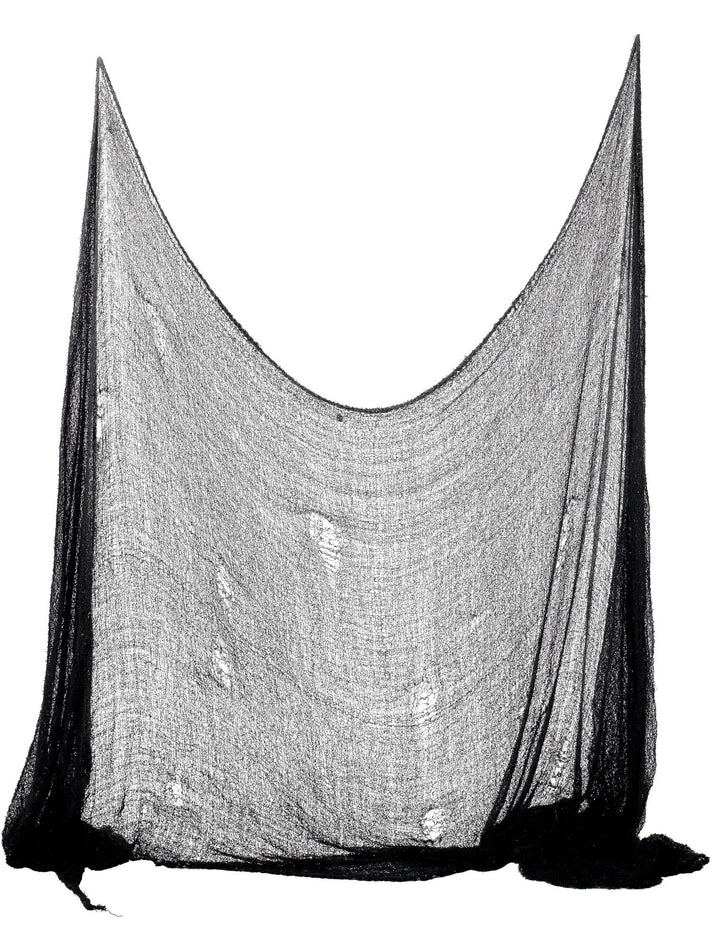 Creepy Cloth Black 75cm by 300cm Halloween Decoration 1