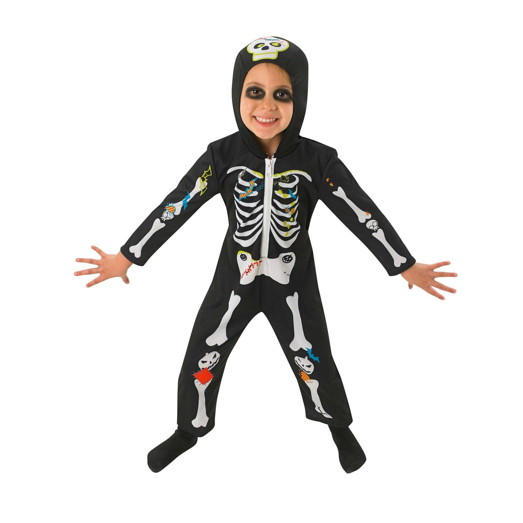 Skeleton Kids Costume 1