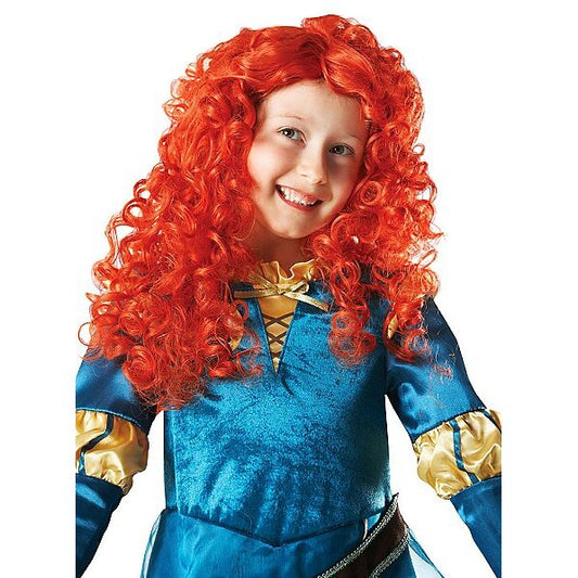 Merida Wig Brave Disney Princess Kids 1