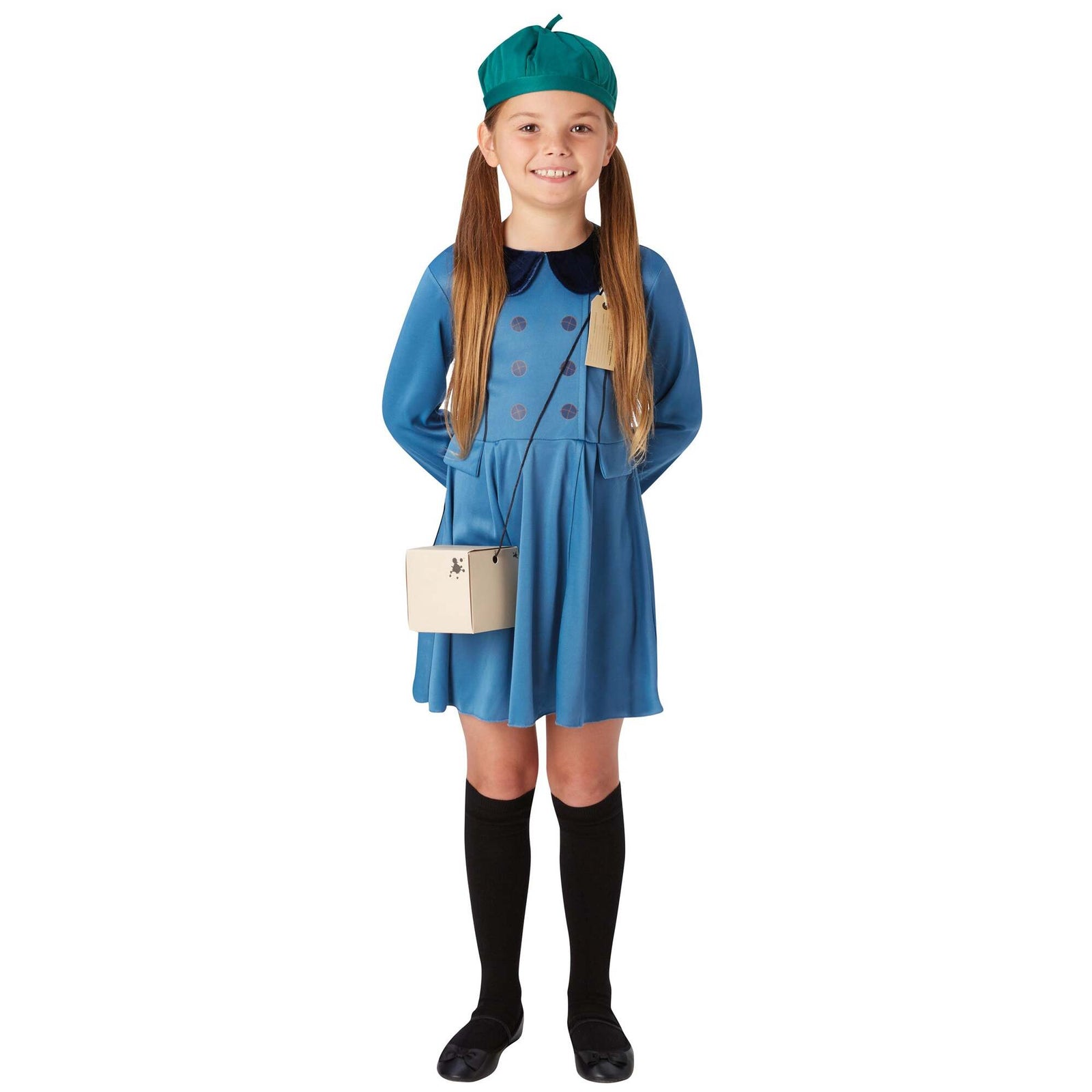 Girls Evacuee Girl Costume 1