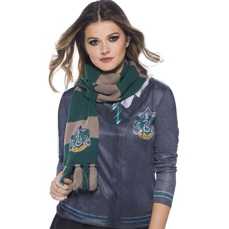 Slytherin Harry Potter Scarf Deluxe 1