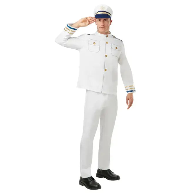 Navy Officer Top Gun Mens Costume 1