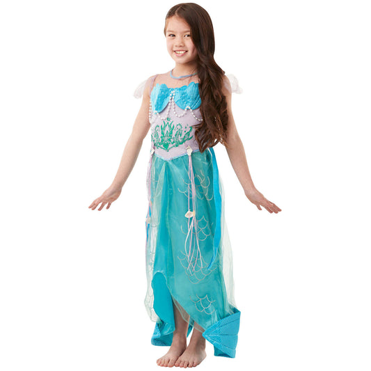Mermaid Costume Dress Lets Pretend Childs Deluxe Ariel 1