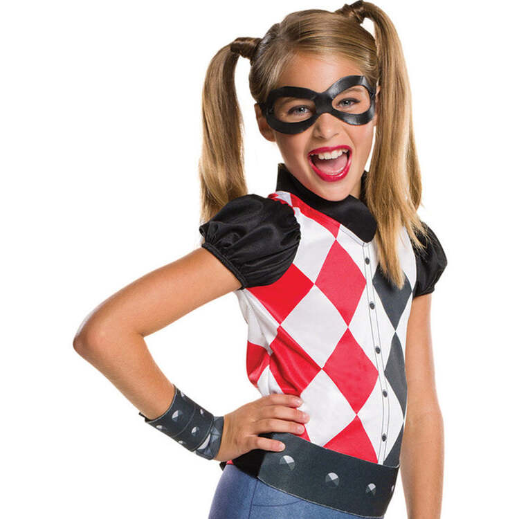 Harley Quinn Costume Kids DC Superhero Girls 1