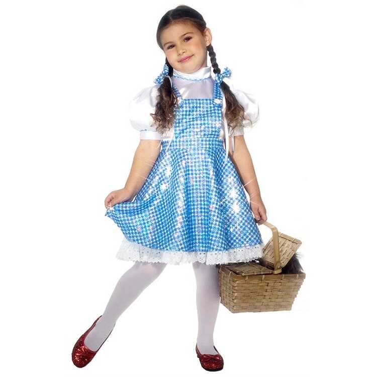 Dorothy Sequin Costume Wizard of Oz Girls 1