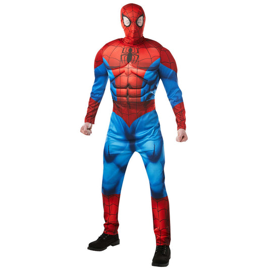 Spiderman Deluxe Adult Muscle Chest Costume 1