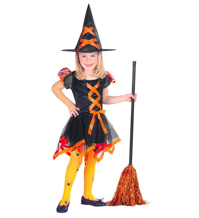 Ribbon Witch 3 Assorted Colours Dress Hat Costume for Girls Image 4