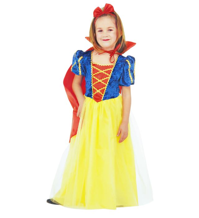 Fairyland Princess  Dress, Cape, Hair-Ribbon 