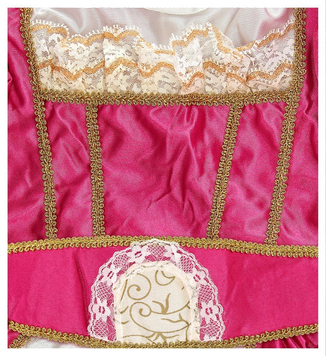 Duchess Of York  Dress With Wirehoop, Hooded Cape 
