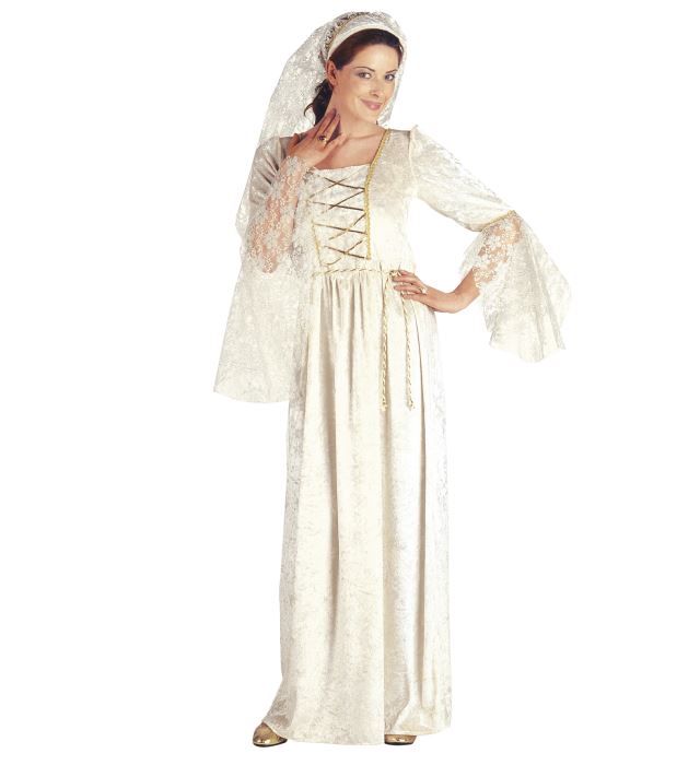 Milady  Dress With Veils, Headpiece With Veils 