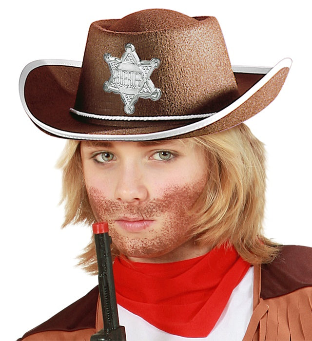 Brown Cowboy Hat Felt