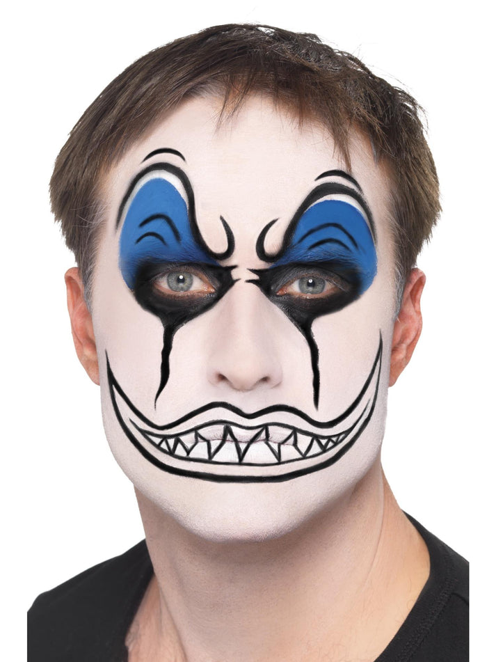 Clown Make Up Kit Adult Mixed Colors Facepaint Foam Nose Crayons and Sponge