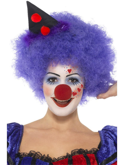 Clown Make Up Kit Adult Mixed Colors Facepaint Foam Nose Crayons and Sponge 7
