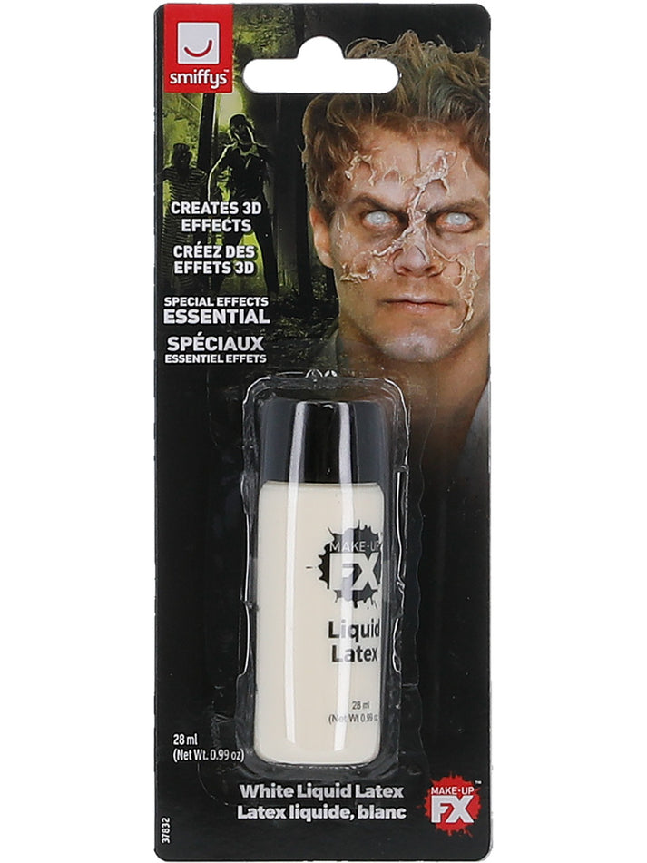 Liquid Latex White 1 Oz Bottle SFX Make Up 1
