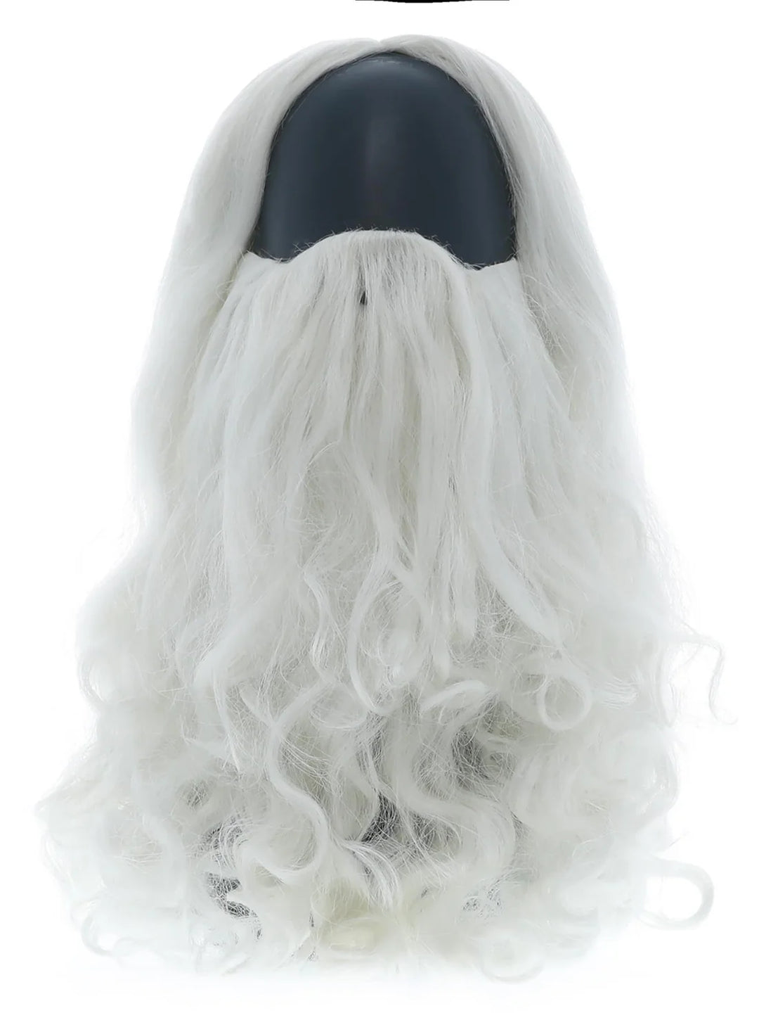 Traditional Santa White Wig and Beard Adult Xmas Costume Accessory