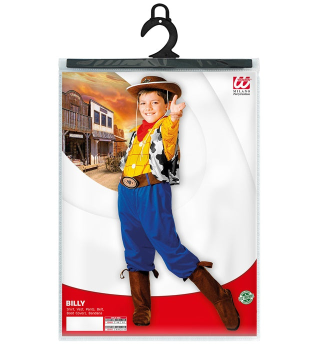 Billy  Shirt, Vest, Pants, Belt, Boot Covers, Bandana 