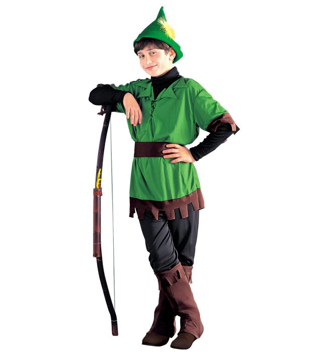 Prince Of Thieves  Coat, Pants, Belt, Boot Covers, Hat With Feather 