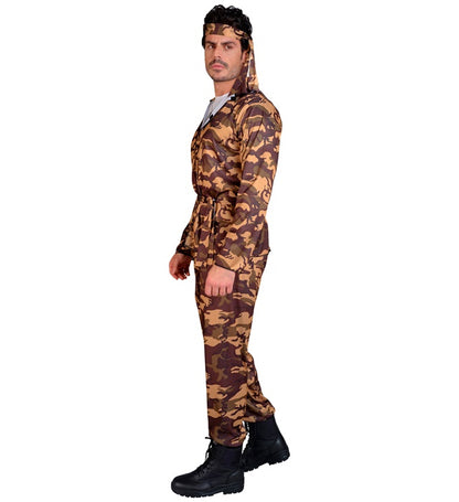 Soldier  Coat, Pants, Belt, Headband 