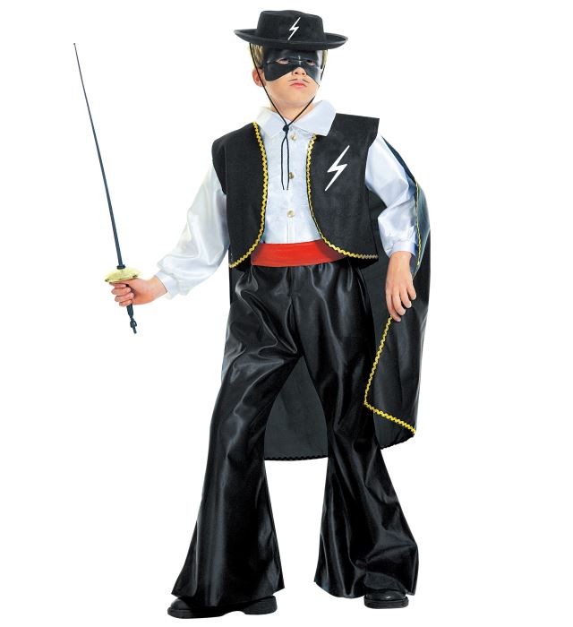 Masked Bandit  Jumpsuit With Vest, Belt, Cape, Eyemask 