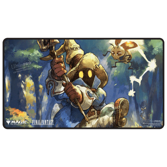 Magic: The Gathering - Final Fantasy Black Stitched Playmat Premium Y
