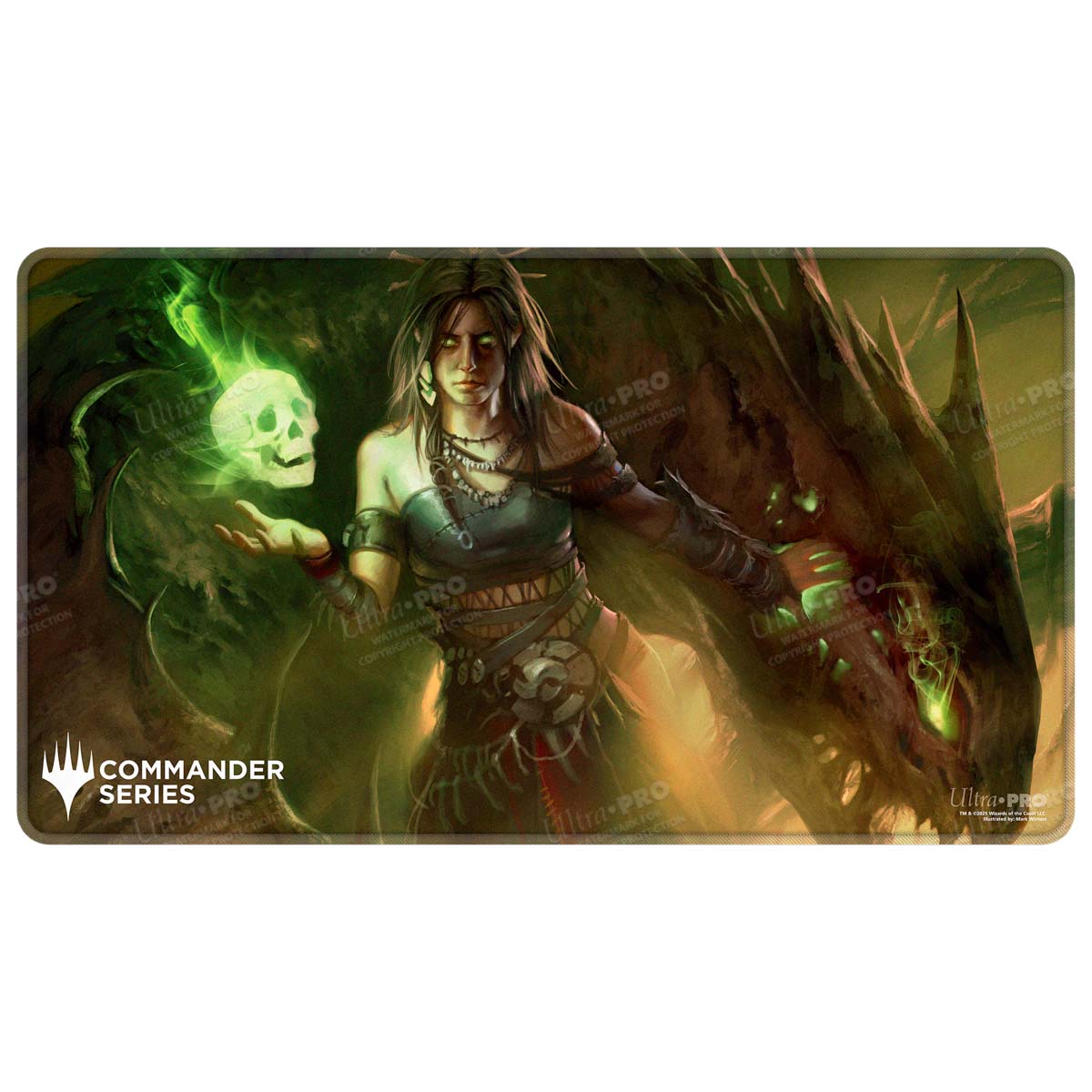 Magic: The Gathering - Commander Series- Release 7- Stitched Edge Playmat Meren