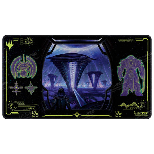 Magic: The Gathering - Edge of Eternities Holofoil Playmat Black Mythic