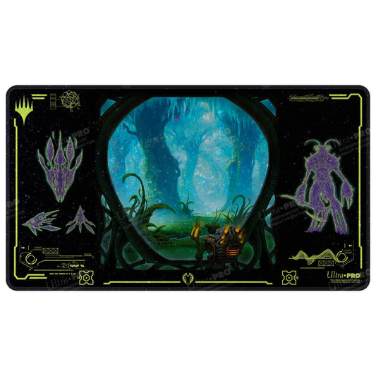 Magic: The Gathering - Edge of Eternities Holofoil Playmat Green Mythic